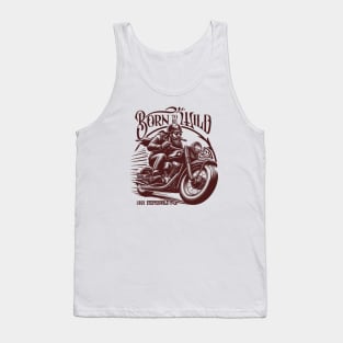 Born to be wild steppenwolf tshirt mug motorbike Tank Top